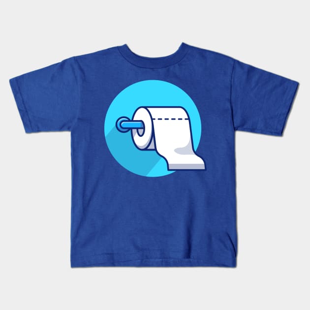 Toilet paper roll carton Kids T-Shirt by Catalyst Labs